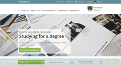 Desktop Screenshot of bbw-hochschule.de